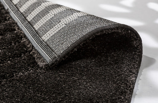 Schöner Wohnen Winsome 6318 Teppich Schwarz halbrund