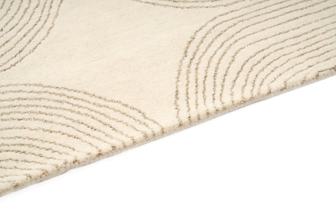 Ornate Teppich Beige