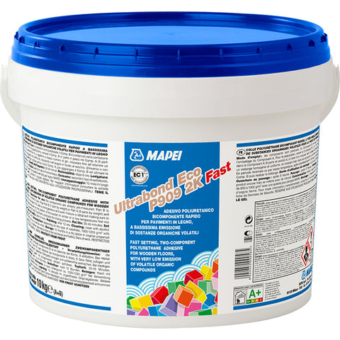 Mapei Ultrabond P 909 2K Fast dunkel 2 K-PUR-Parkettklebstoff Geb. a 10 Kg