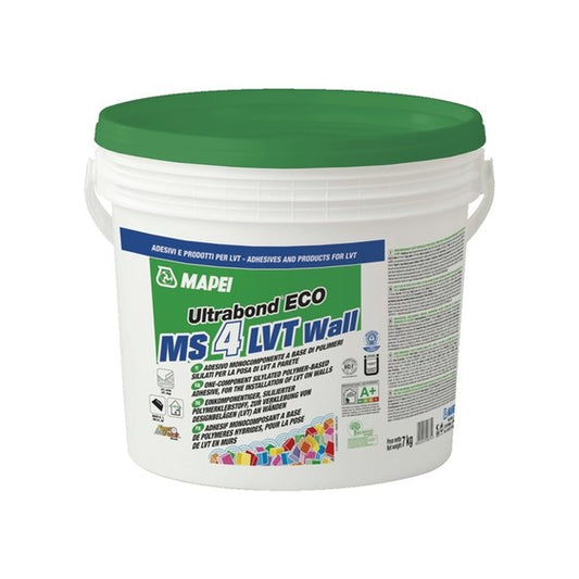 Mapei Ultrabond Eco MS 4LVT Wall & Floor Hybridklebstoff 1K Geb. a 7 Kg