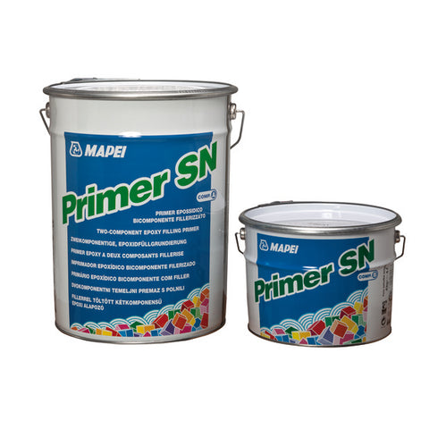 MAPEI Primer SN A/B 2-K-Epoxidgrundierung zum Schutz von Betonoberflächen Komp. A: 16 kg + Komp. B: 4 kg