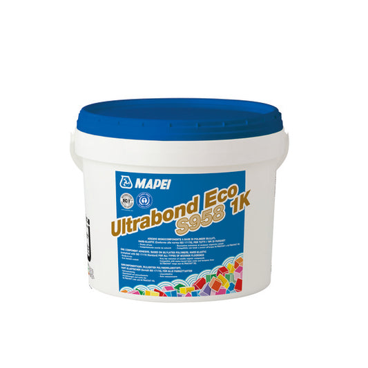 Mapei Ultrabond Eco S958 1K Hart-elastischer Parkettklebstoff Geb. a 15 Kg