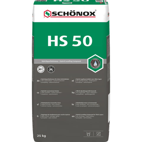 Schönox HS50 Dickschichtspachtelmasse. Sack a 25 Kg