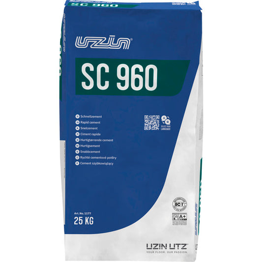 UZIN SC 960 (NC 190)Schnellestrichzement Sack a 25 Kg