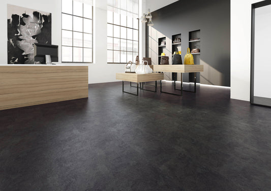 Joka Klick-Vinyl Designböden DESIGN 555 Click 5,0mm/NS 0.55mm 416P Black Slate
