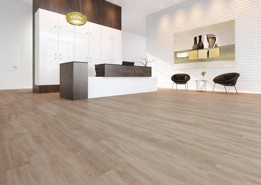 Joka Klick-Vinyl Designböden DESIGN 555 Click 5,0mm/NS 0.55mm 425P Afr.Grey Oak