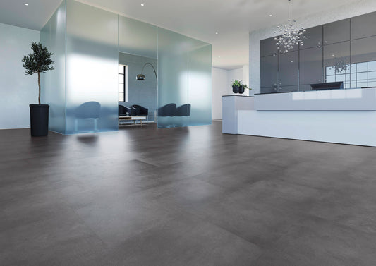 Joka Klick-Vinyl Designböden Sinero HDF Clickvariante 8,5/34er 510 Dark Cementa