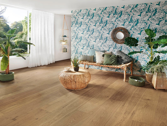 Joka Ativo 500 XXL Naturholzboden Landhausdiele mit PRO-Connect-System 5G | AE563 Oak feral brown VILLA ÖL