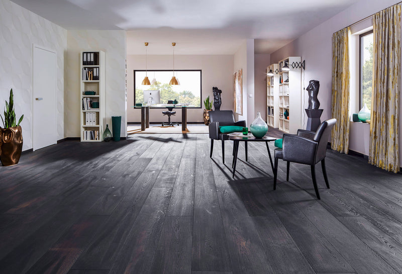 Joka Parkett CALGARY 545LDX BARRIQUE 3-S Landhausdiele mit Nut&Feder-System E7471 Eiche carbon bar.VILLAÖL