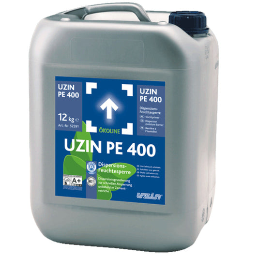 Uzin PE 400 Dispersions-sperrgrundierung bis zu einer max. Restfeuchte von 3 CM-% Geb. a 12 Kg