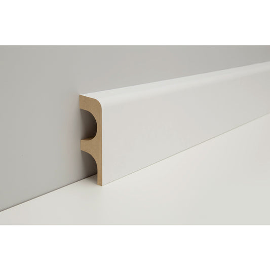 Joka Rohrabdeck-Leiste „RADL" MDF mit Folie ummantelt Weiß R#992RADL 28x 85mm Weiß   WS16